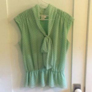MAX STUDIO minty blouse
